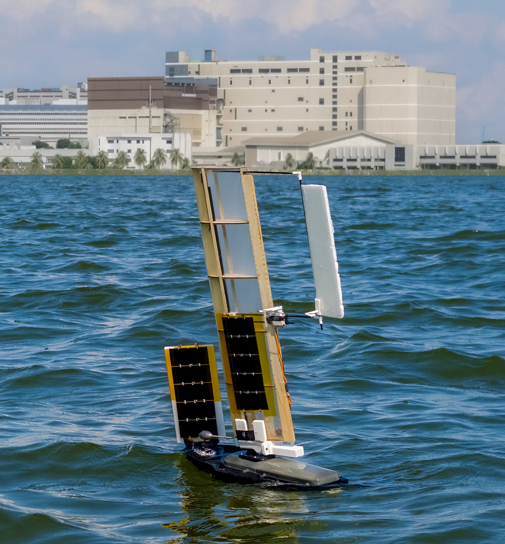 Un robot que vuela como una semilla para explorar el agua